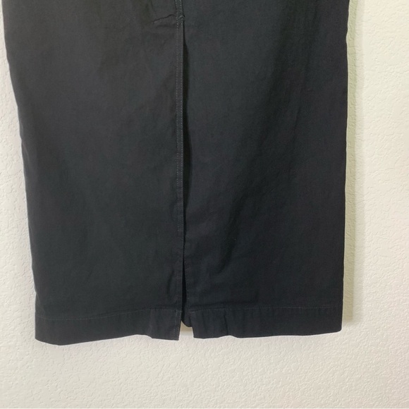 Maeve Womens the Colette Black Midi Pencil Skirt linen blend XS - Picture 7 of 11